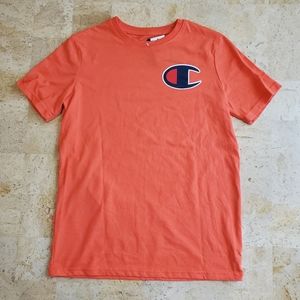 Champion Groovy Papaya Logo Tee